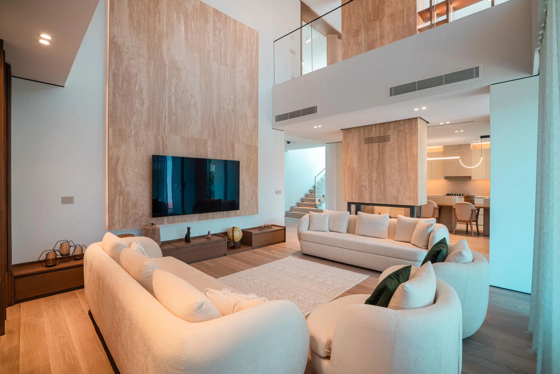 Casa Blanco - Çift yükseklikli salon